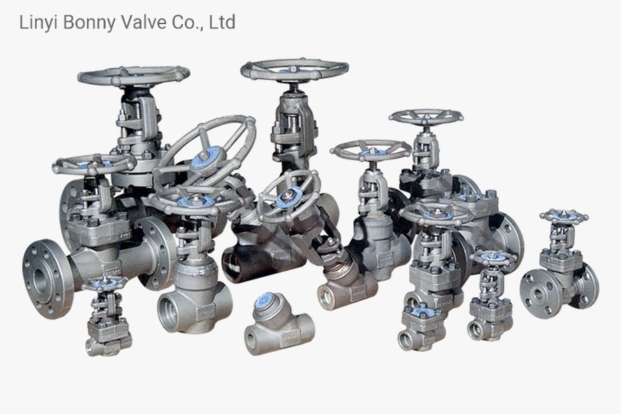 Forged Steel A105/Lf2/F11/F304/F316/F321 Flange & Thread & Butt Weld & Socket Weld Gate Valve